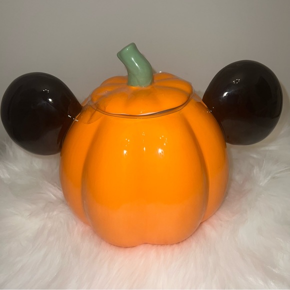 Mickey Mouse Halloween Pumpkin large Cookie Jar
